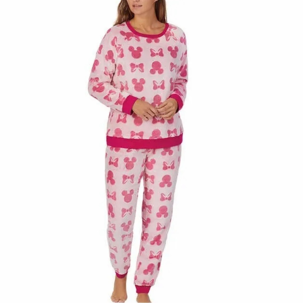 Disney Minnie Mouse Jogger Pajamas Size XXL
